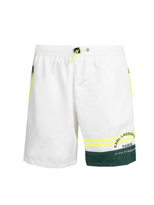 Karl Lagerfeld Zwemshorts Golf Mannen Wit