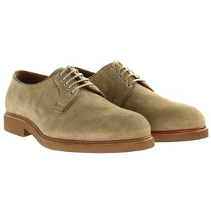 Hackett Chino Eyelet Blucher Heren Beige Schoenen