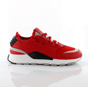 Puma RS-0 Sound Lace Up Rood Heren Trainers Hardloopschoenen Slip On Schoenen 366890 03