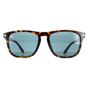 Tom Ford Vierkant Mannen Donker Havana Blauw FT0930 Gerard