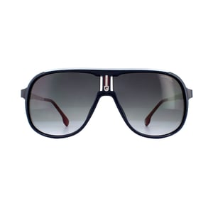 Carrera Zonnebril 1007/S PJP 9O Blauw Zilver Donker Grijs Verloop