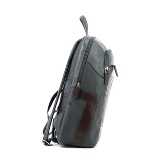 Leren Laptoprugzak 14.0 Piquadro BLU/MARRONE