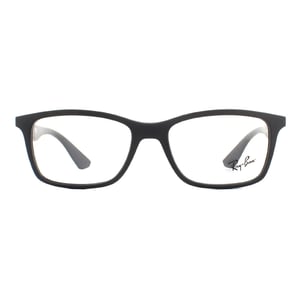 Ray-ban bril rx7047 5196 mat zwarte mannen vrouwen
