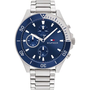 Tommy Hilfiger Larson Heren Zilveren Horloge 1791917