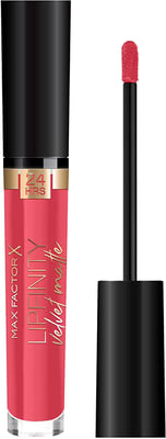 3 x Max Factor Lipfinity Velvet Matte 24Uurs Lippenstift - 025 Rode Luxe