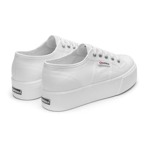 Superga Unisex 2790 Linea Up Down Trainers voor volwassenen (Wit)