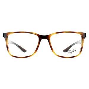 Ray-Ban Square unisex Havana-bril frames