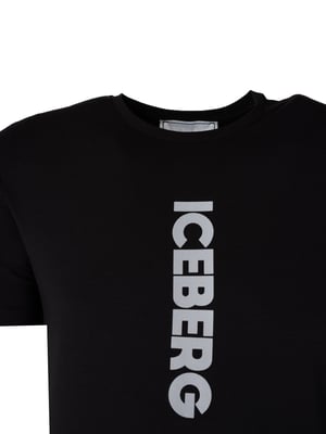 Iceberg T-Shirt C-Neck Mannen zwart