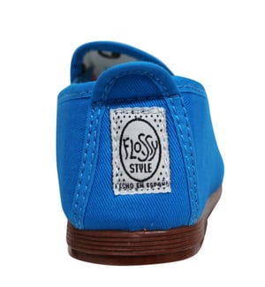 Flossy Pamplona Kinder Blauwe Plimsolls