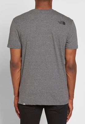 The North Face Heren SS Simple Dome T Shirt Grijs