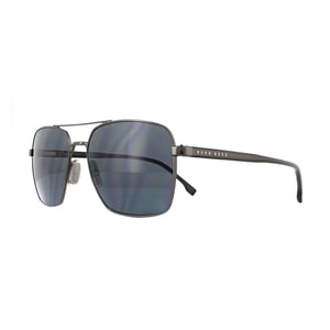 HUGO BOSS Zonnebril 1045/S V81 IR Donker Ruthenium Grijs Blauw