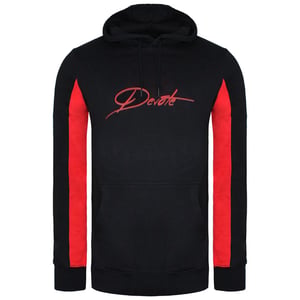 Devote Londen Irivin Heren Zwart/Rood Hoodie