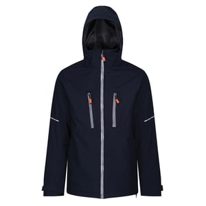 Regatta Heren X-Pro Marauder III Geïsoleerd Jasje (Marine/Grijs)