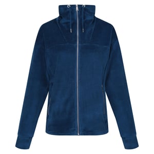 Regatta Dames/Dames Velours Full Zip Fleecejack (Blauw Opaal)
