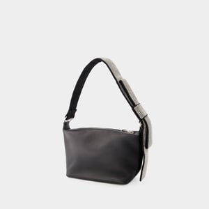 Hobo Boogtas - Kara - Leer - Zwart