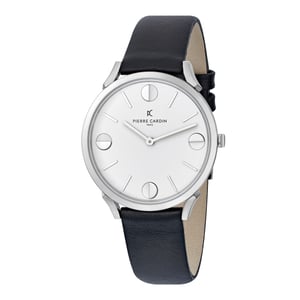Pierre Cardin Pigalle Half Moon Unisex Horloge Zwart CPI.2008