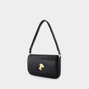 PATOU Jp Classic Schoudertas - - Leer - Zwart