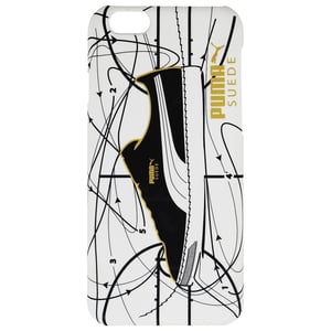Puma Bytes ART Zwart Wit iPhone 6 Hard Telefoon Hoesje