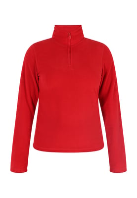 Mymo Fleece trui Dames rood