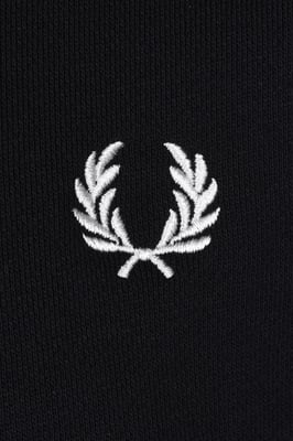 Men's Fred Perry Crew Neck Sweatshirt in Black