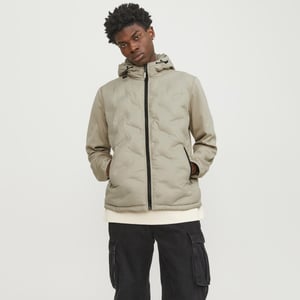 Jack & Jones Jas winter Heat Hybrid Jacket Beige