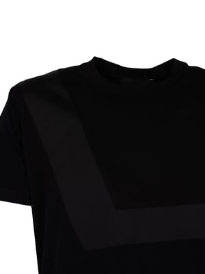 Les Hommes T-Shirt Mannen zwart