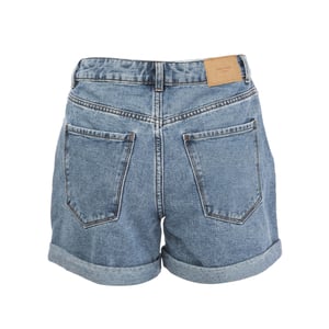 Women's Vero Moda Zuri High Rise Loose Denim Shorts in Denim