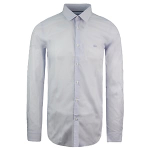 Lacoste Slim Fit Heren Overhemd Lichtblauw