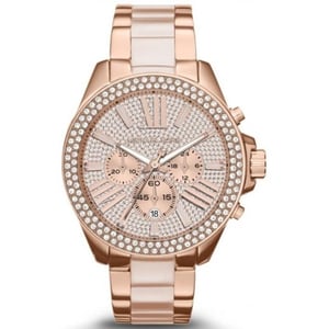 Michael Kors MK6096 Wren dameshorloge in roségoud