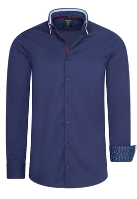 Rusty Neal Overhemden Overhemd Regular Fit Blauw