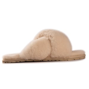 Aus Wooli Australia Vrouwenpantoffels van schapenwol Brighton
