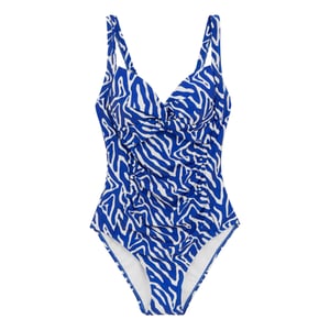 Regatta Dames/Dames Sakari Abstract Zwempak met buikcontrole (Helderste blauw)
