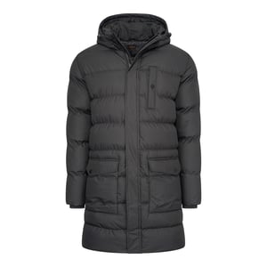 Cappuccino Italia Jas winter Hooded Winter Jacket Zwart Zwart