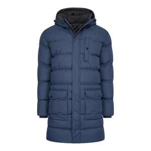 Cappuccino Italia Jas winter Hooded Winter Jacket Navy Blauw