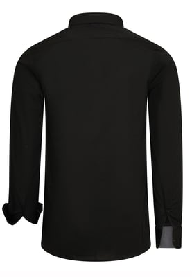 Rusty Neal Overhemden Overhemd Regular Fit Zwart