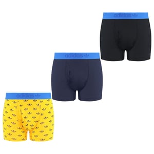 Adidas 3-pack Comfort Flex Heren Multicoloured Katoenen Trunks
