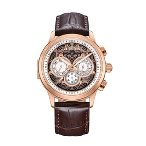 Heritor Automatische Apostel Glazuur Wijzerplaat Horloge