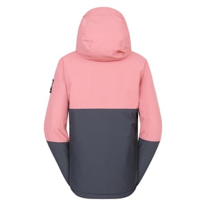 Dare 2B Dames/Dames Snowburst Overhead Ski Jas (Stoffig roze/Ebbenhoutgrijs)