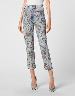 Jeans Vriendelijke Pasvorm Monogram