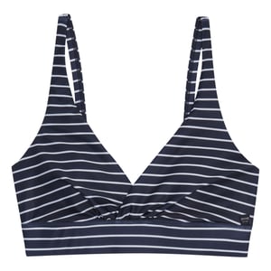 Regatta Dames/Dames Paloma Stripe Gestructureerde Bikinitop (Marine / Wit)