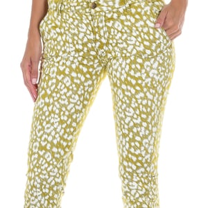 Lange broek met smal gesneden zomen 70DBF0531-R215 vrouw