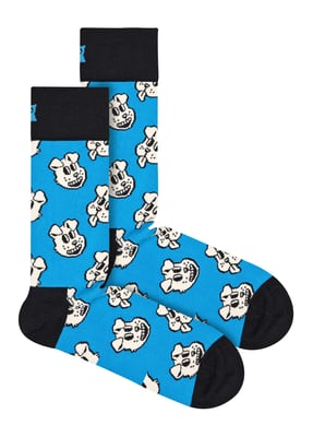 Happy Socks - Novelty Hond Ontwerp Sokken | Geweldig Cadeau - Hondenliefhebber