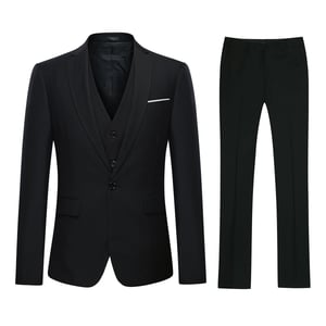 Marron premium kwaliteit slim-fit 3-delig pak