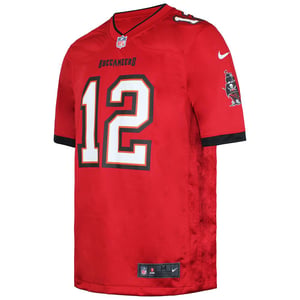 Nike NFL Wedstrijd Tampa Bay Buccaneers 12 Brady Heren Jersey