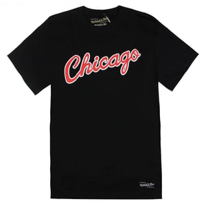 Mitchell & Ness Chicago Bulls Woordmerk Heren T-shirt