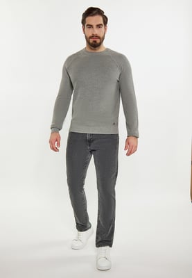 Dreimaster Jumper Heren grijs melange