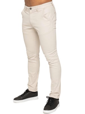Enzo Heren Slim Fit Stretch Chino
