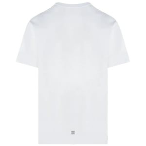 Oversized wit T-shirt met cirkellogo van Givenchy