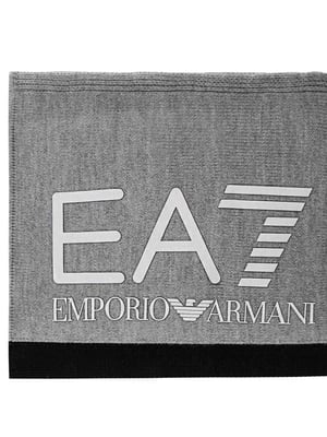 EA7 herensjaal met origineel logo in reliëf