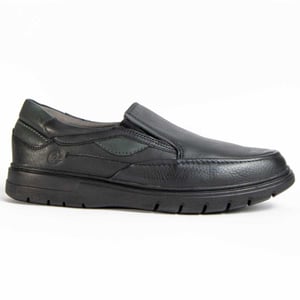 Purapiel mocassin Confore2 zwart